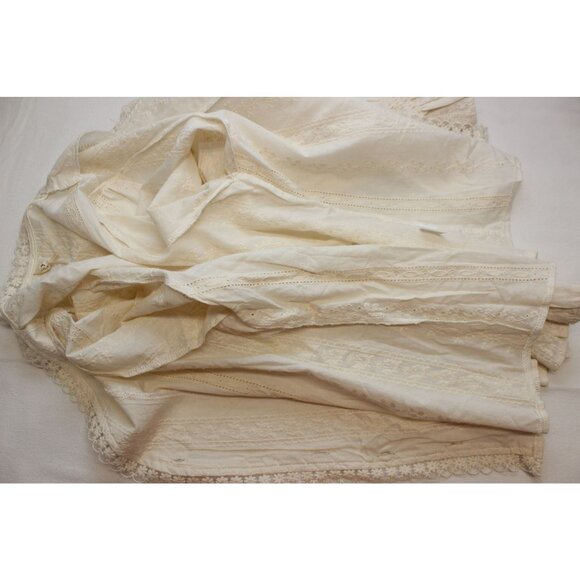 Metwo women's Victorian Gunne Sax style embroidered blouse L‎ - Picture 6 of 11